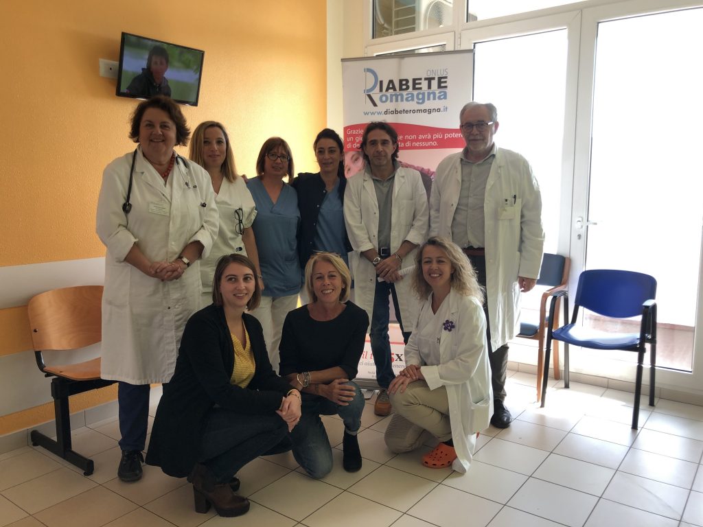 Il Progetto “A Braccia Aperte” Cresce Con La Donazione Di Un Televisore All’ospedale Di Rimini Da Parte Dell’Associazione Diabete Romagna