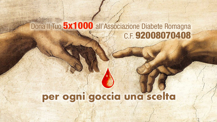 Diabete Romagna, 40.671,92 Euro Dalle Scelte Del 5×1000 Per Chi In Emergenza Covid-19 Non Può Mettere Il Diabete In Attesa.