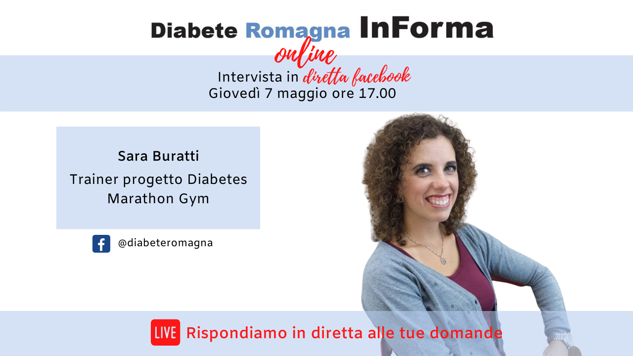 Diabete Romagna InForma Online #3 – Attività Fisica – Sara Buratti