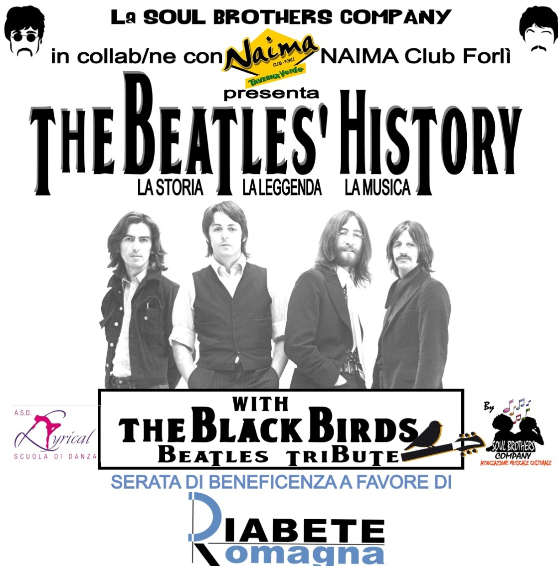 The Beatles’ History – Venerdì 18 Novembre 2022 Alle 21.00 Al Naima Club Di Forlì