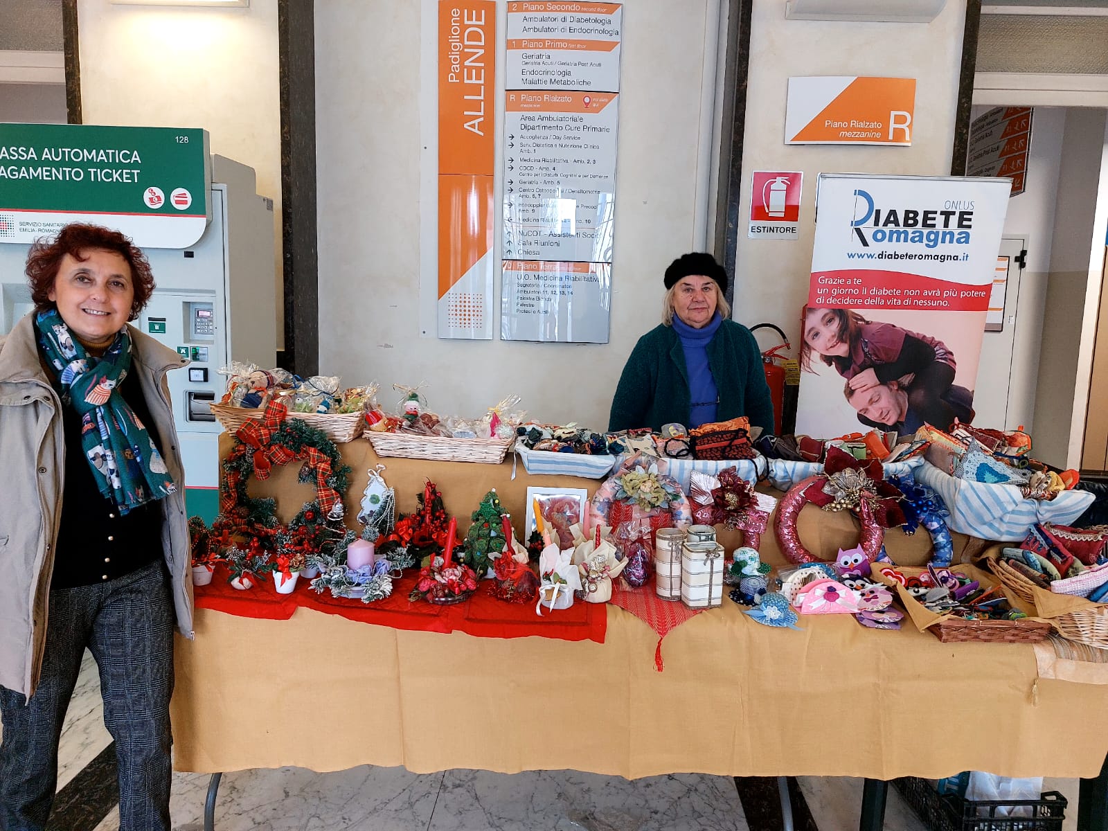 Mercatino Di Natale Con I Volontari Di Diabete Romagna – Dall’11 Al 22 Dicembre 2023, Ospedale Morgagni Pierantoni Di Forlì