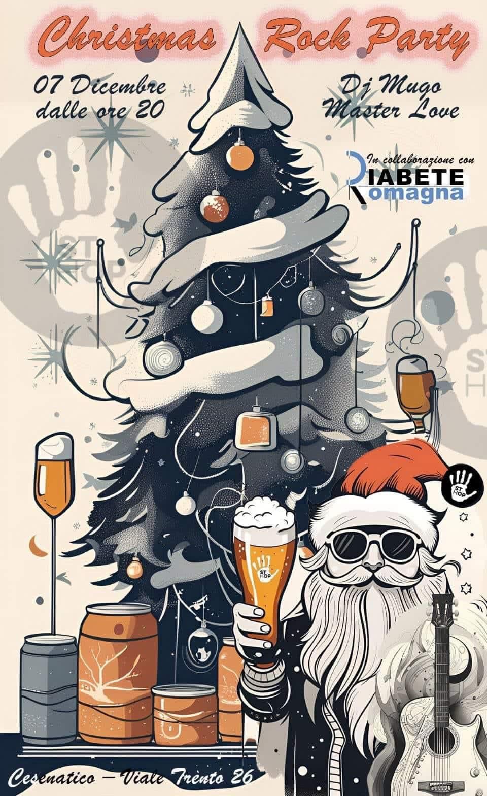 Christmas Rock Party – Giovedì 7 Dicembre Allo StHop Cesenatico Craft Beer, Viale Trento 26, Cesenatico